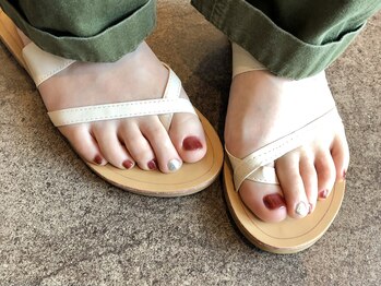 ジーニー(Genie)/Foot.. 親指アート&ワンカラー