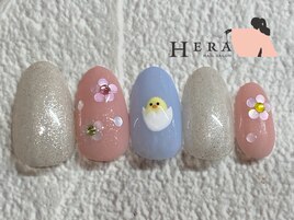 春夏　手書きアート