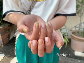 夏ネイル/ニュアンス/圓山