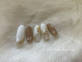 秋冬カラー・リボンデザイン