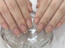 ワンダーシー(WonderShe)/ガラスフレンチネイル