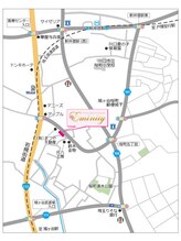 エミニティ トータルビューティーサロン(Eminity)/お店のMAP