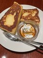 プライブ(PRIVE)&nbsp;新宿にあるフレンチトーストは定期的に食べに行きます(^-^)