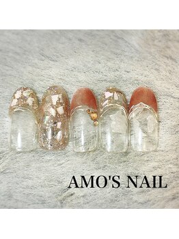 アモズネイル さっぽろ東急百貨店(AMO'S NAIL)/11000円デザイン