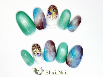 エリクサーネイル 池袋(Elixir Nail)/定額b カジュアル/クーポン使用