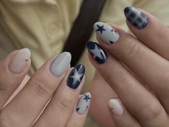 エティル(Etel atelier)/星ネイル/韓国っぽ