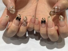 オーシャンネイル 新宿店(Ocean nail)/チェックネイル