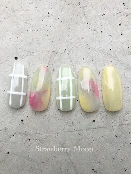 サロンストロベリームーン(Salon Strawberry Moon)/ふんわ~りアートネイル