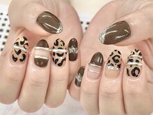 ディーネイル 京橋(D-nail)/立和名/お洒落ヒョウ柄☆
