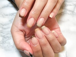 【ハンド】5色グラデフレンチ