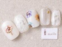 アイネイルズ 三宮店(I nails)/シェルフラワーネイル