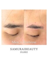 サムライビューティー 渋谷東店(SamuraiBeauty)/並行眉もメンズ眉毛サロンで