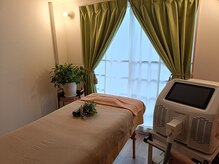 アマカ(amaca)の雰囲気(快適に施術を受けていただけるようこれからは程よく温めます♪)