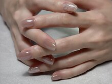 lua nail　の雰囲気（ミラーとフラッシュの組み合わせもかわいい☆）