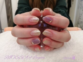 リオッサ オブ ラグーン(RIOSSA of Lagoon)/水滴ｘ大人ネイル