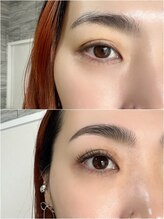 カーム(calm)/ハリウッドブロウ+マツエク