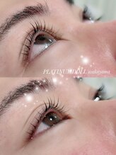 プラチナムドール 和歌山店(PLATINUM DOLL)/束感韓国風まつ毛パーマ/和歌山