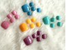Jrネイリスト★新規★【ジェル】フットワンカラー￥1500