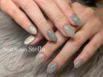 ステラ(Stella)/マグネット×フラッシュネイル