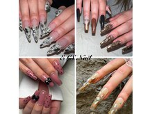 エルス(ELS)の雰囲気（ELS NAIL秋の人気デザイン/埋め尽くし/　ちゅるん/ロングネイル）