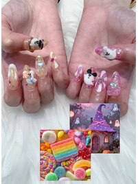 ハロウィンネイル