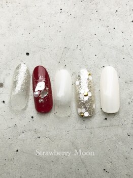 サロンストロベリームーン(Salon Strawberry Moon)/お花ネイル