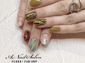 エーネイルサロン プラーカ本店(A-Nail Salon)/ニュアンスネイル