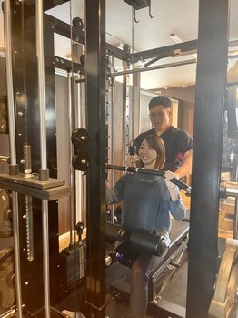 とくなが整体院/ジム並みの器具も導入しています