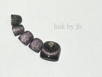 ハク ネイル バイジェービー 稲毛(hak nail byjb)/フット定額7,900
