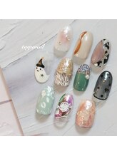 たゆ ネイル(たゆnail)/秋のパラジェルネイルアート＊