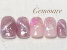 マグネット桜ネイル