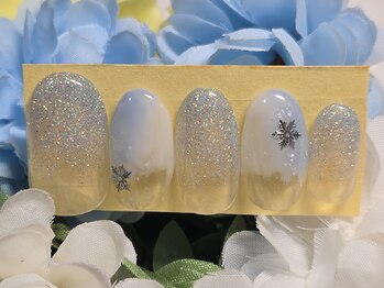 クバーナ(CUBANA)/雪&シェルアート☆¥6,800