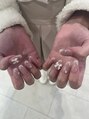ネイルアンドアイラッシュヴィーナ ゆめタウン廿日市店 (Nail&EyeLash Vina) white french nail
