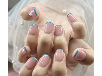 ネイルサロン ジェイ(Nail Salon J)/春夏秋冬フレンチラインフレンチ