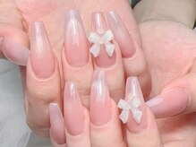 クイーンズネイルサロン(Queen's nail salon)/マグネットフレンチ/