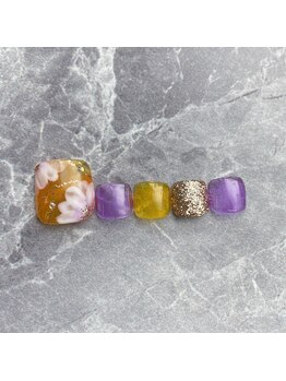 ヴァンネイル 海老名店(Van Nail)/フット定額デザイン 4990円