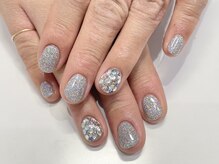 クォーターリゾートネイル(QUARTER RESORT nail)/ビジューネイル☆
