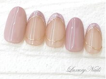 ラグジュアリーネイルズ オオミヤ(Luxury Nails Omiya)/大人*フレンチネイル