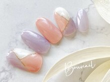 ネイルアンドアイラッシュ ボネール 銀座店(lash Bounail)/デート ブロック パステル