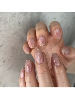 リノ 大阪本町店(lino)/ニュアンスネイル
