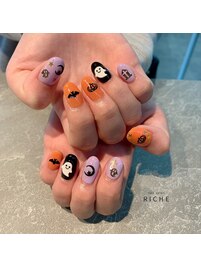 ハロウィンネイル