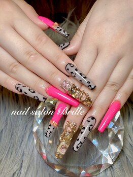エスフィーネイルサロン ブリーユ(Esfy nailsalon Brille)/ヒョウ柄ネイル