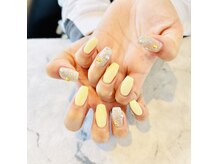 アンジェリーク ネイル(Angeleek NAIL)の雰囲気（イエローネイル）