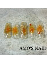 アモズネイル さっぽろ東急百貨店(AMO'S NAIL)/11000円デザイン