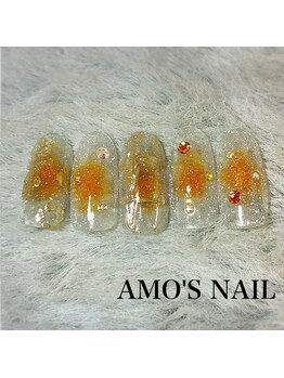 アモズネイル さっぽろ東急百貨店(AMO'S NAIL)/11000円デザイン