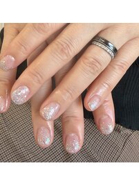 ラメグラデーション