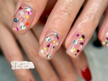 ラウヴィ(L'artVie)/シンプルアート×バレンタイン