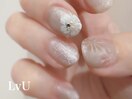 上品フラワーアート 熊本ネイル