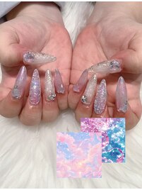 ちゅるんネイル