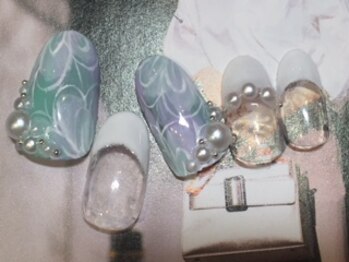 ネスト(Nest)/タイダイアート（￥６５９０）